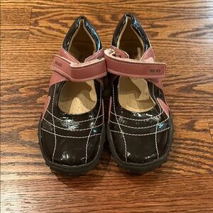 Primigi Kids burgundy Patton shoes